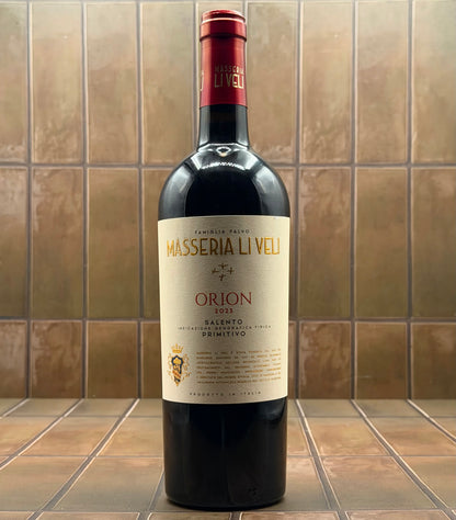 Li Veli, 'Orion', Puglia, Italy, Primitivo, 2024