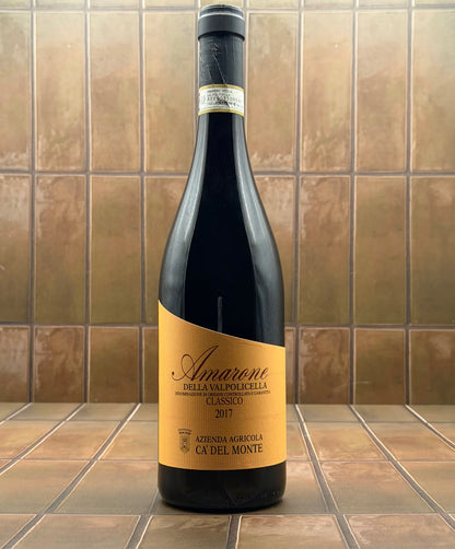 Ca' Del Monte, Amarone delle Valpolicella Classico, Veneto, Italy, 2017