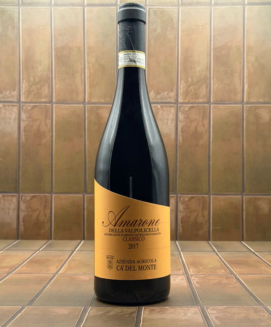 Ca' Del Monte, Amarone delle Valpolicella Classico, Veneto, Italy, 2017