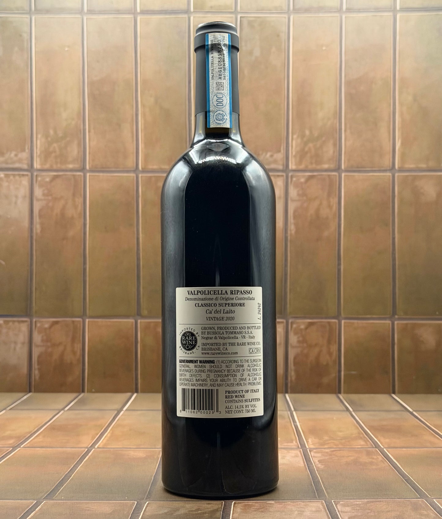 Bussola, 'Ca'de Laito', Valpolicella Ripasso Classico Superiore, Veneto, Italy, 2020
