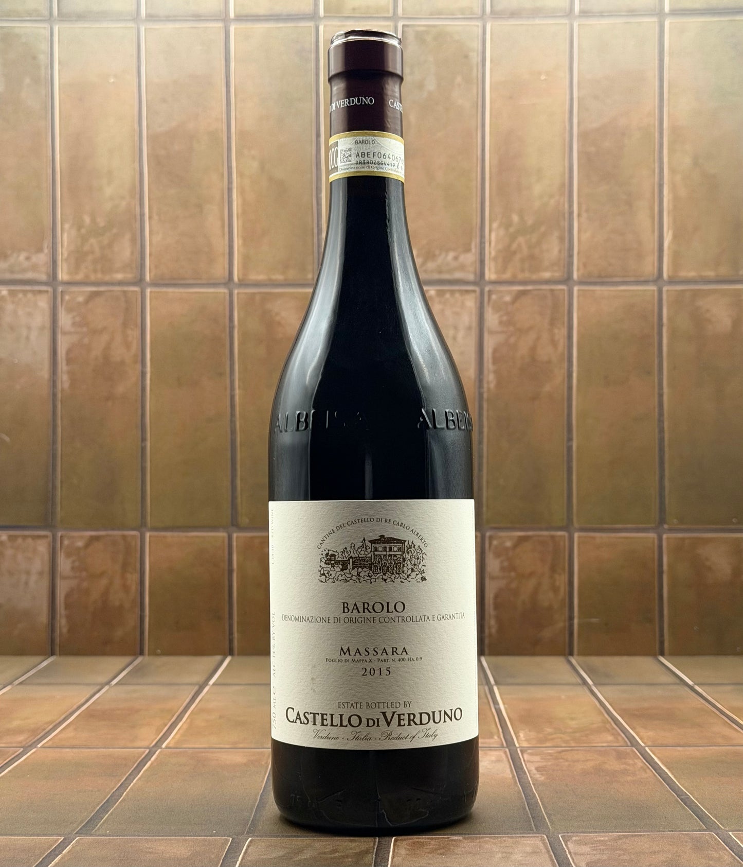Castello di Verduno, 'Massara' Barolo, Piedmont, Italy, Nebbiolo 2015