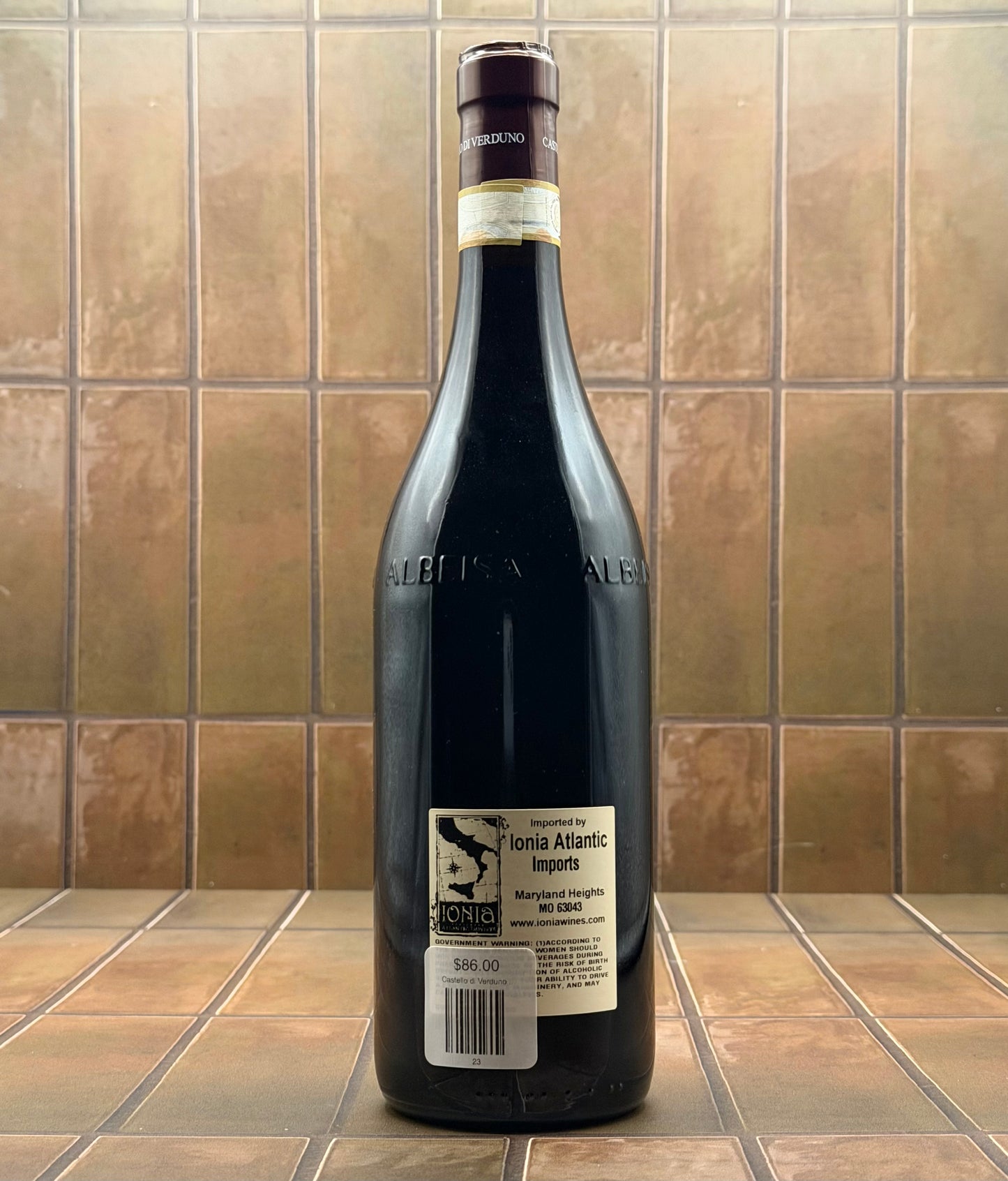 Castello di Verduno, 'Massara' Barolo, Piedmont, Italy, Nebbiolo 2015