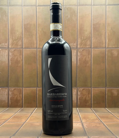 Cecilia Monte, 'Serracapeli' Barbaresco, Piedmont, Italy, Nebbiolo 2014