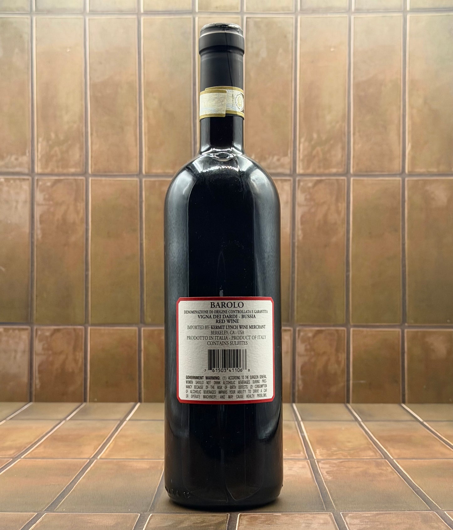 A&G Fantino, 'Vigna dei Dardi' Barolo, Piedmont, Italy, Nebbiolo 2018