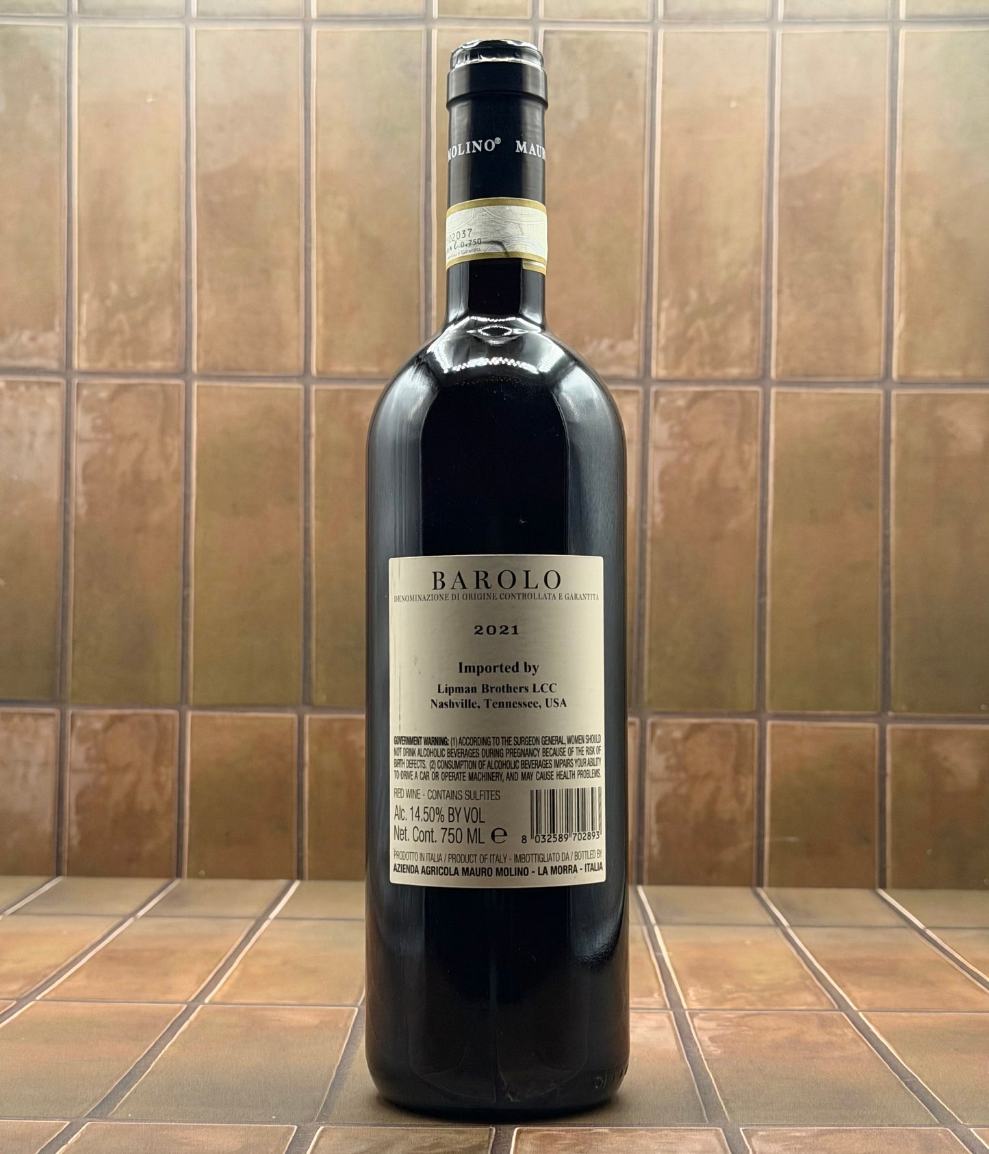 Mauro Molino, Barolo, Piedmont, Italy, Nebbiolo, 2021