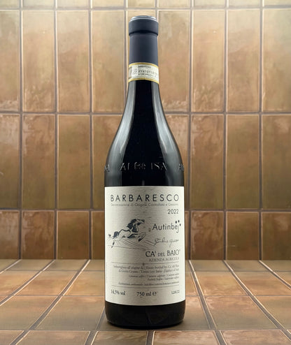 Ca del Baio, ‘Autinbej’ Barbaresco, Piedmont, Italy, Nebbiolo 2021