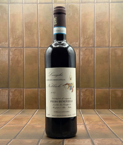 Piero Benevelli, Langhe, Piedmont, Italy, Nebbiolo 2023