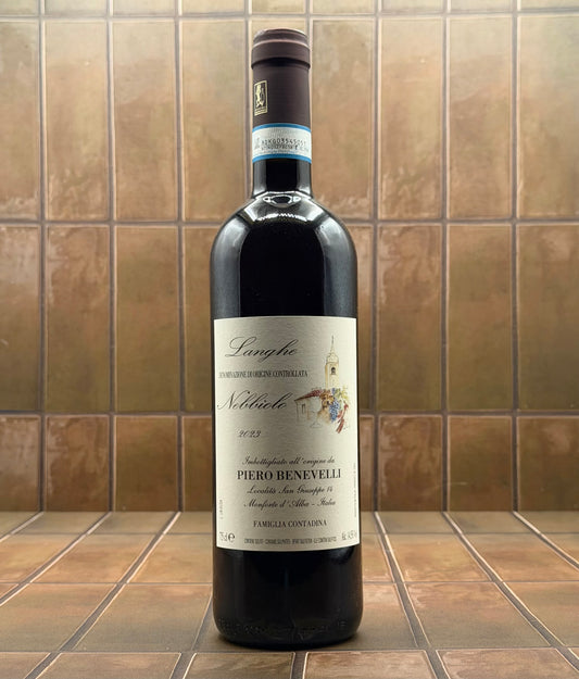 Piero Benevelli, Langhe, Piedmont, Italy, Nebbiolo 2023