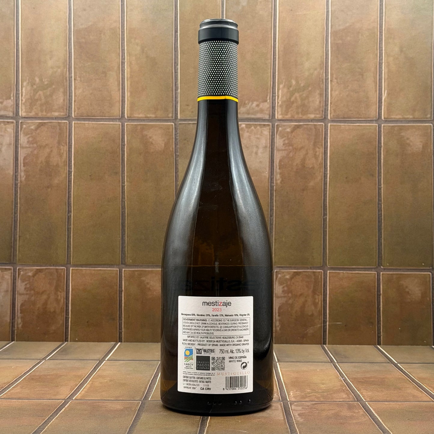 Bodega Mustiguillo, "Mestizaje Blanc," Spain, Merseguera Blend, 2023
