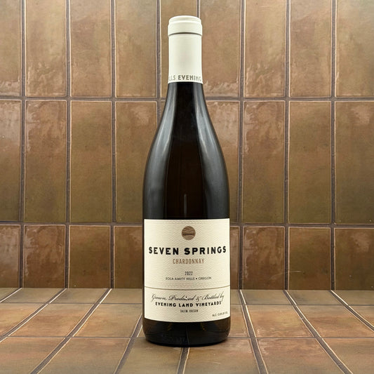 Evening Land, 'Seven Springs Vineyard' Willamette, Oregon, Chardonnay, 2022