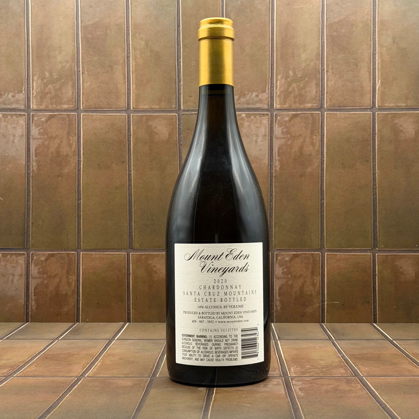 Mount Eden, 'Estate' Santa Cruz Mountains, California, Chardonnay, 2020