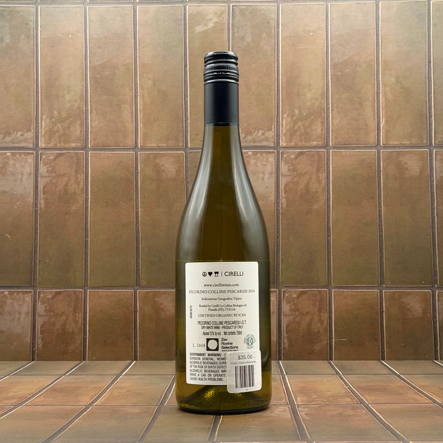 Cirelli, Colline Pescaresi, Abruzzo, Italy, Pecorino 2023