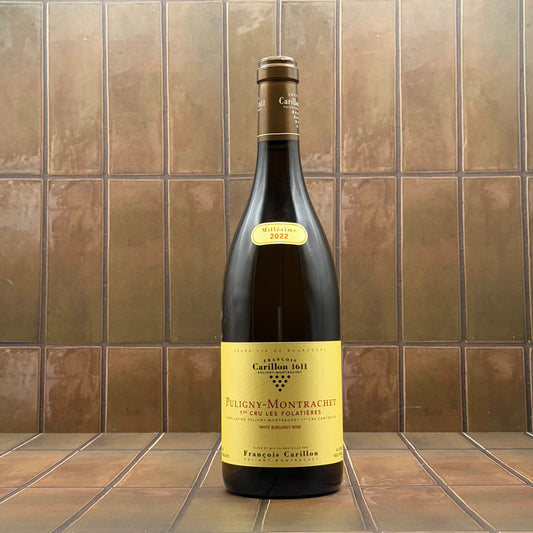 Domaine Francois Carillon, 'Folatieres 1er Cru', Puligny-Montrachet, France, Chardonnay 2022