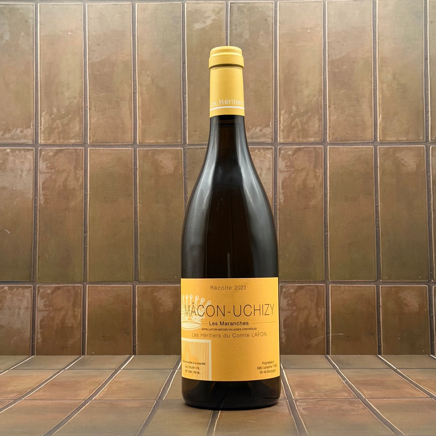 Heritiers du Comte Lafon, 'Macon-Uchizy Les Maranches', Burgundy, France, Chardonnay, 2023