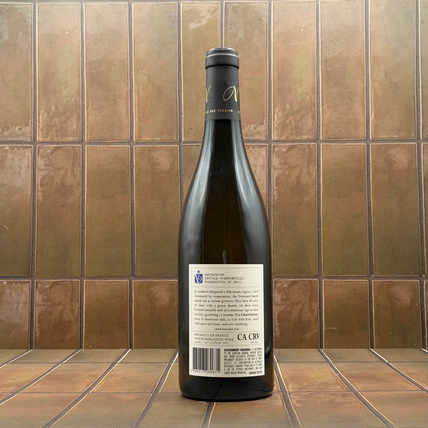 Alain Normand, Macon-La Roche-Vineuse, France, Chardonnay 2022