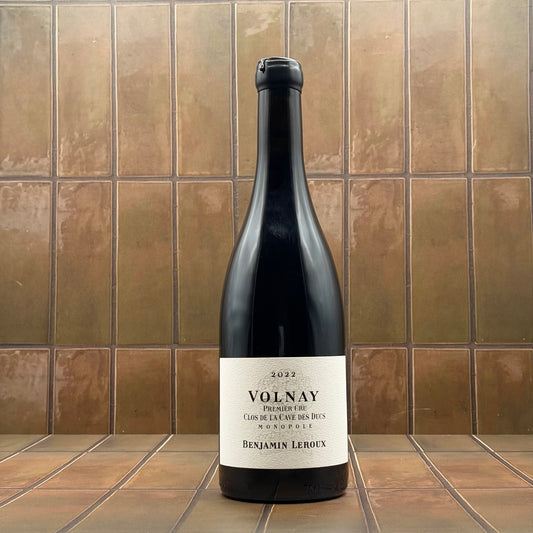 Benjamin Leroux, 'Clos De La Cave Des Ducs-Monopole 1er Cru', Volnay, France, Pinot Noir 2022