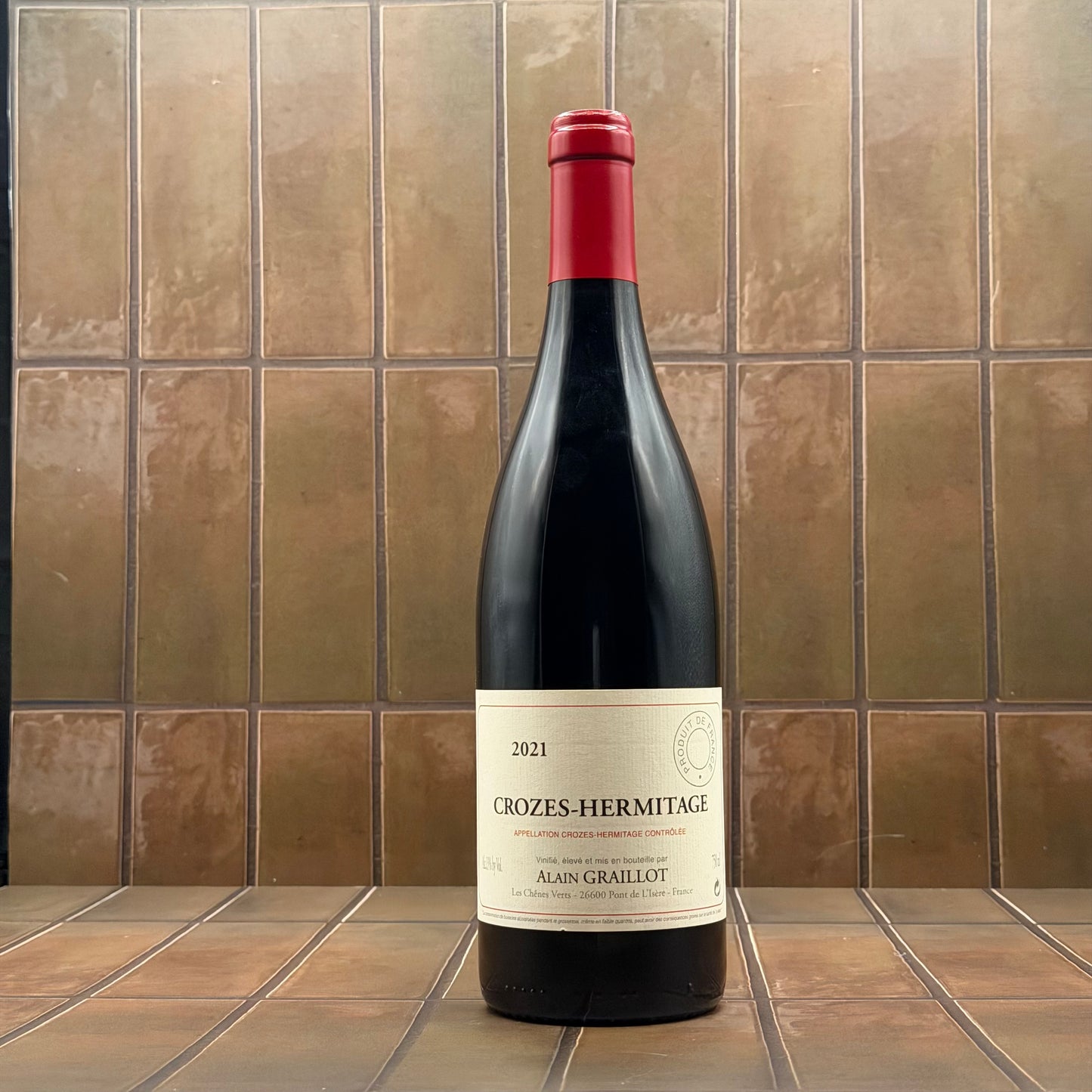 Alain Graillot, Crozes-Hermitage, France, Syrah, 2021