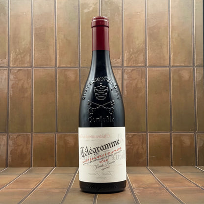 Vieux Telegraphe, 'Telegramme,' Chateauneuf-du-Pape, France, Grenache Blend, 2023