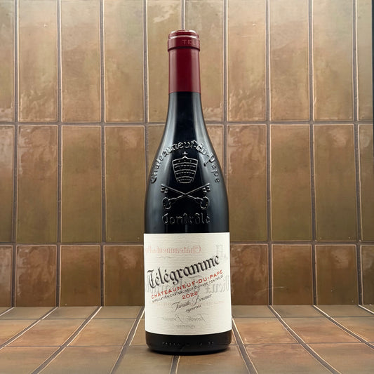Vieux Telegraphe, 'Telegramme,' Chateauneuf-du-Pape, France, Grenache Blend, 2023