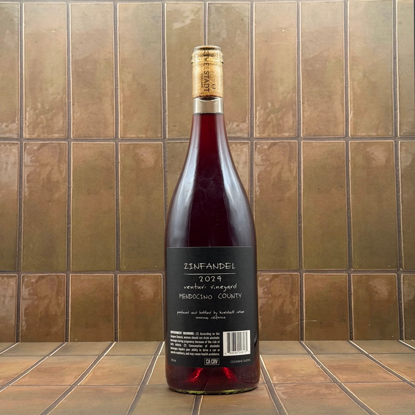 Kivelstadt Cellars, "KC Labs," Mendocino, California, Carbonic Zinfandel, 2024