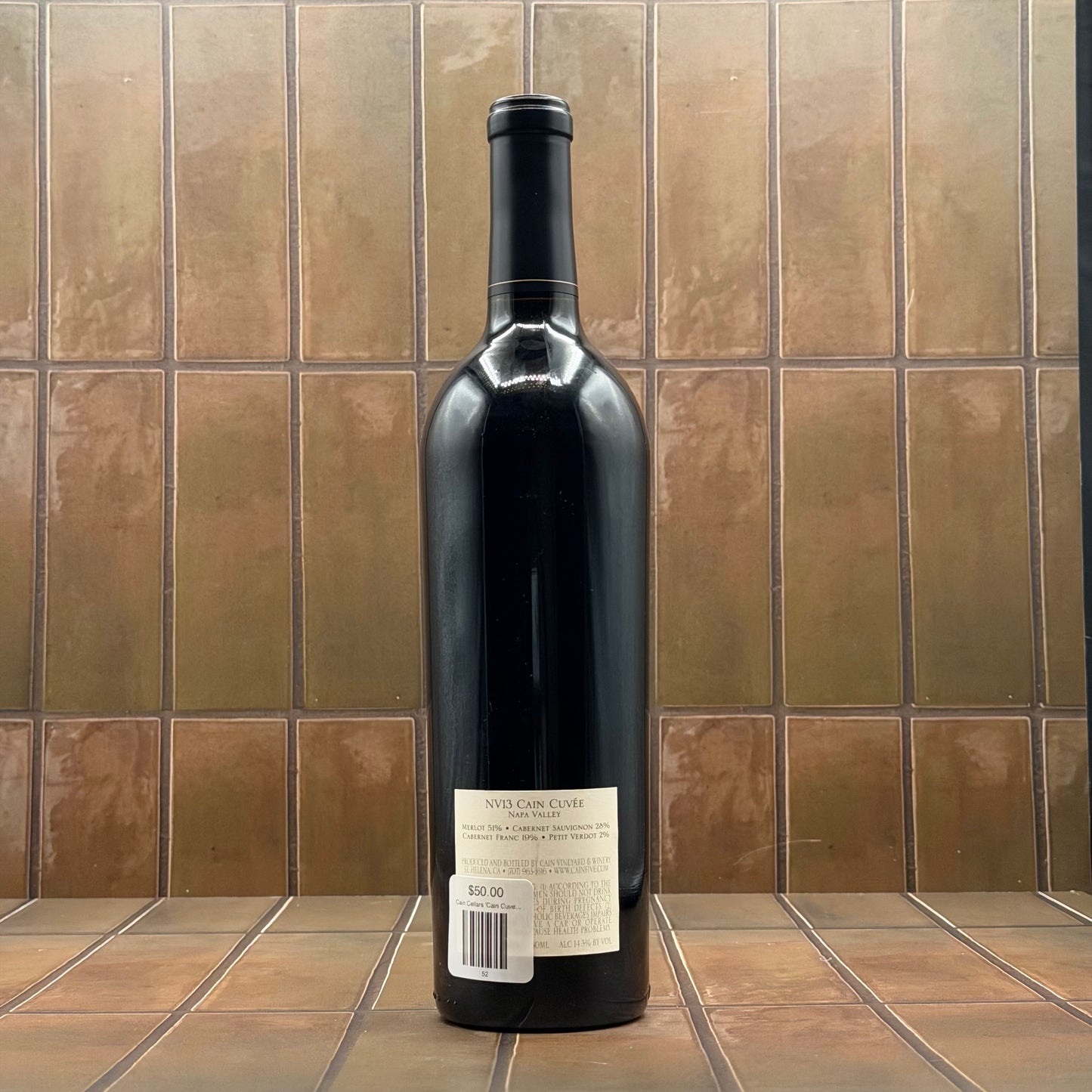 Cain Cellars 'Cain Cuvee 12/13', Napa Valley, California, Cabernet Blend, NV