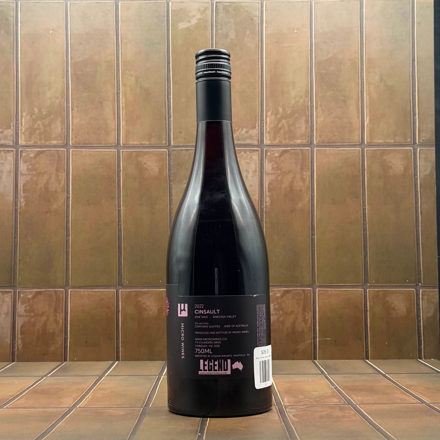 Micro Wines, Barossa Valley, Australia, Cinsault, 2022
