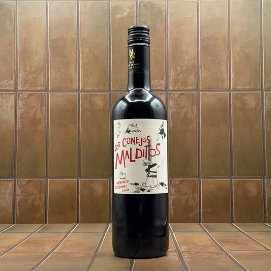 Mas Que Vinos, 'Los Conejos Malditos Tinto', Castilla la Mancha, Spain, Tempranillo, 2024