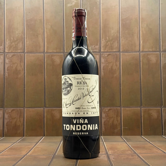 Lopez de Heredia, 'Vina Tondonia Reserva', Rioja, Spain, Tempranillo, 2012