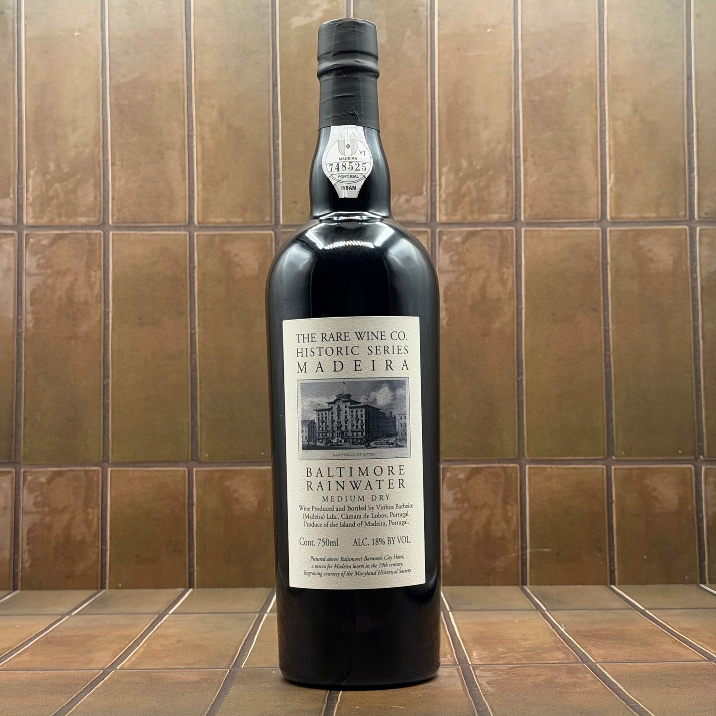 Rare Wine Co., "Baltimore Rainwater,"