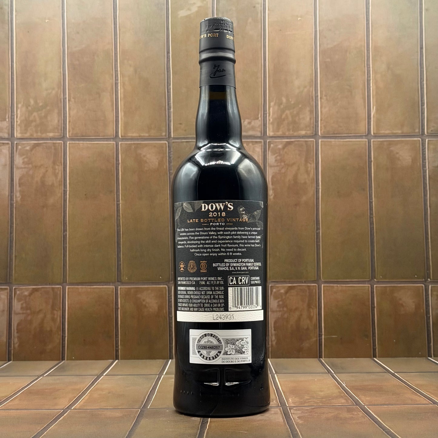 Dow's LBV 2018