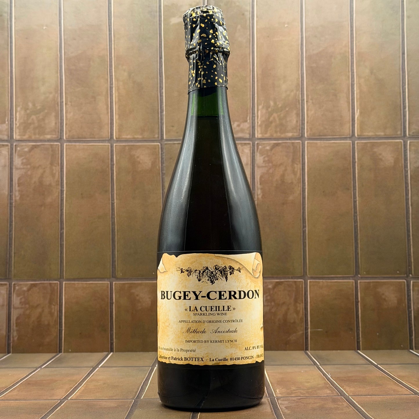 Patrick Bottex, "La Cueille," Bugey Cerdon, France, Gamay blend, NV