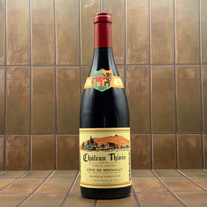Chateau Thivin, Cote du Broully, Beaujolais, France, Gamay 2023