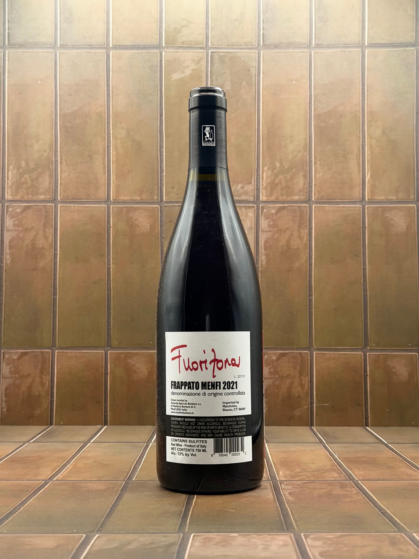 Marilena Barbera, 'Fuorizona', Sicily, Italy, Frappato, 2023