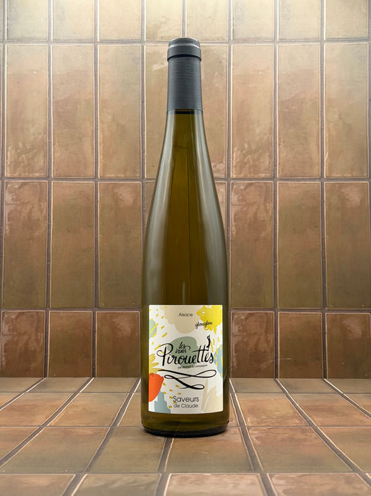 Les Vins Pirouettes, 'Saveurs de Claude', Alsace, France, Auxerrois 2018