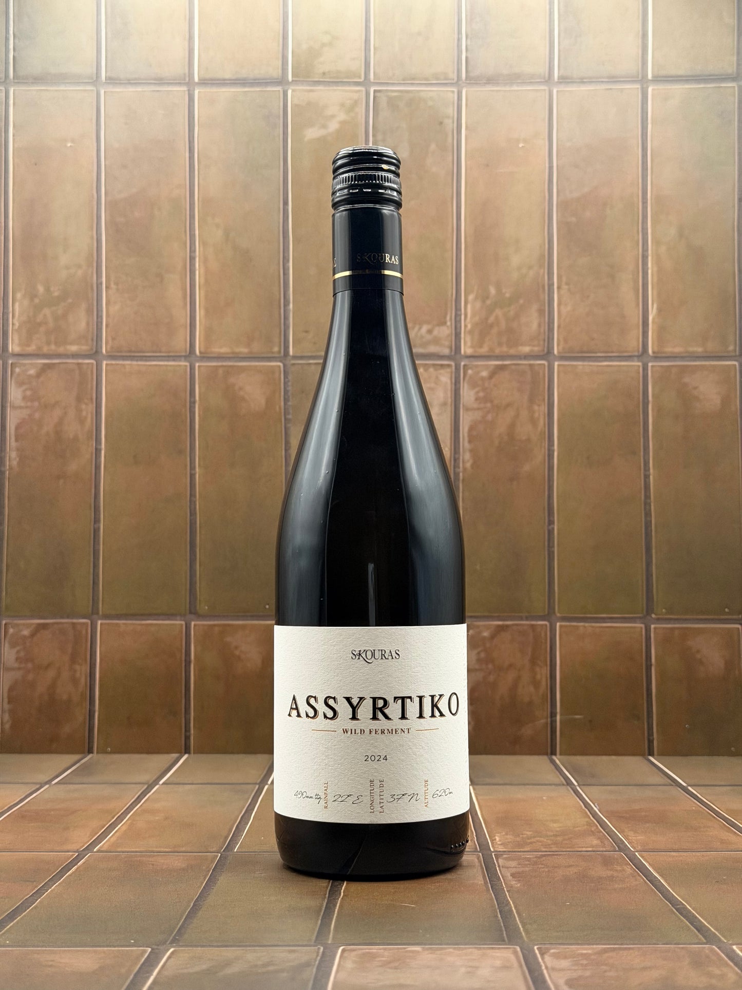 Skouras, "Wild Ferment," Peloponnese, Greece, Assyrtiko, 2025
