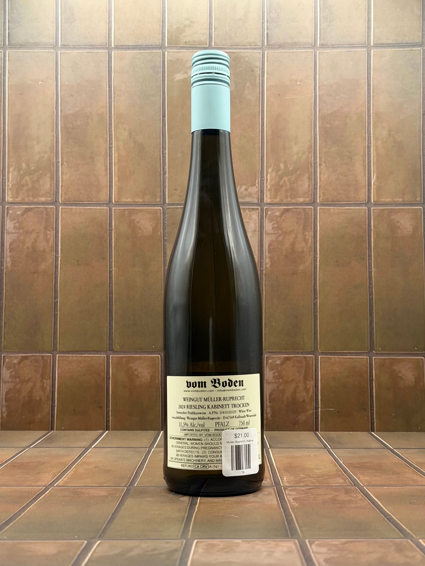 Muller-Ruprecht, 'Kabinet Trocken', Pfalz, Germany, Riesling, 2023