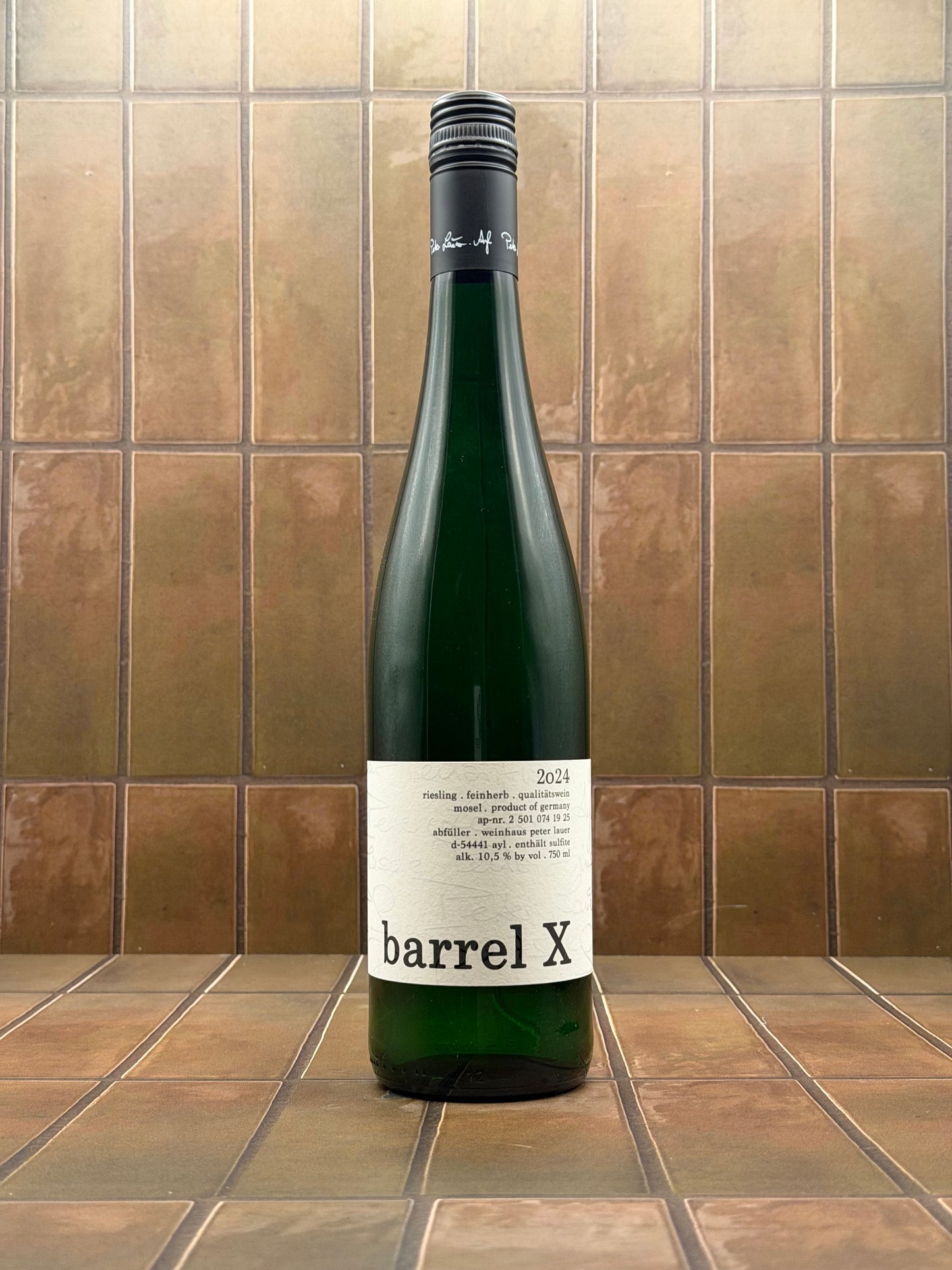 Peter Lauer, 'Barrel X', Mosel, Germany, Riesling, 2024
