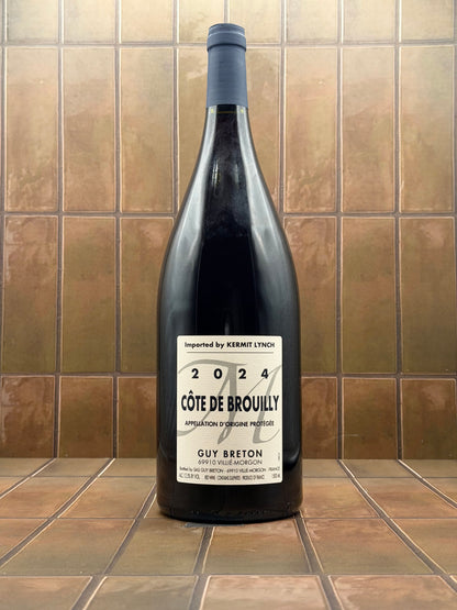 Guy Breton, Cote du Brouilly, Beaujolais, France, Gamay 2024 1.5L