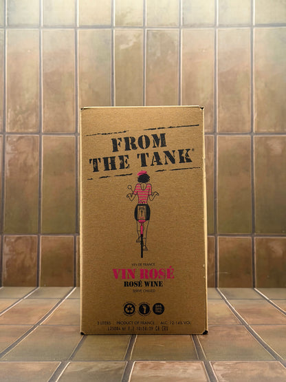 From the Tank Rose, Rhone, France, 3L