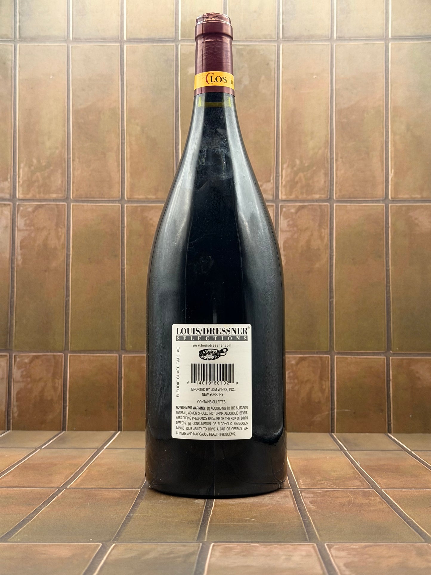 Clos de la Roilette, 'Cuvee Tardive' Fleurie, Beaujolais, France, Gamay, 2023 1.5L