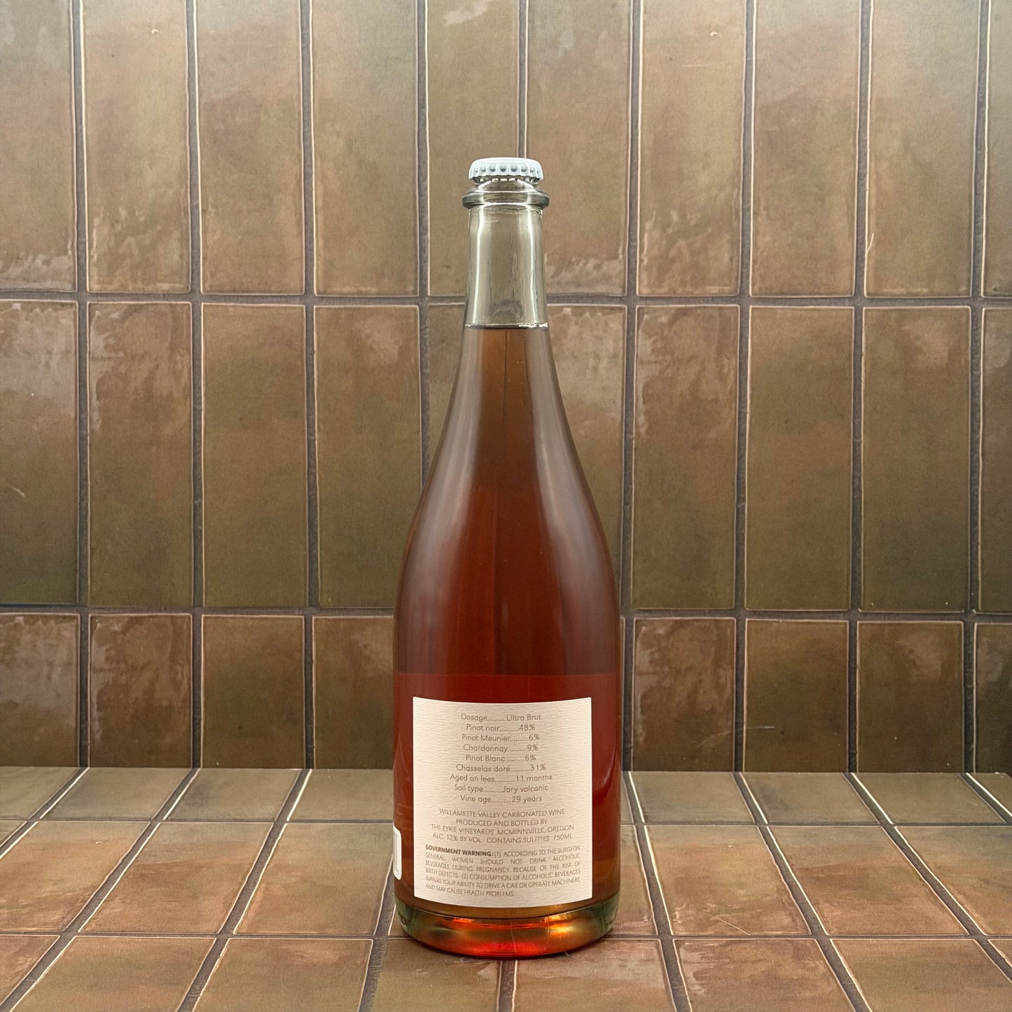 Eyrie, 'SPARK', Sparkling Rose, Willamette, Oregon, NV
