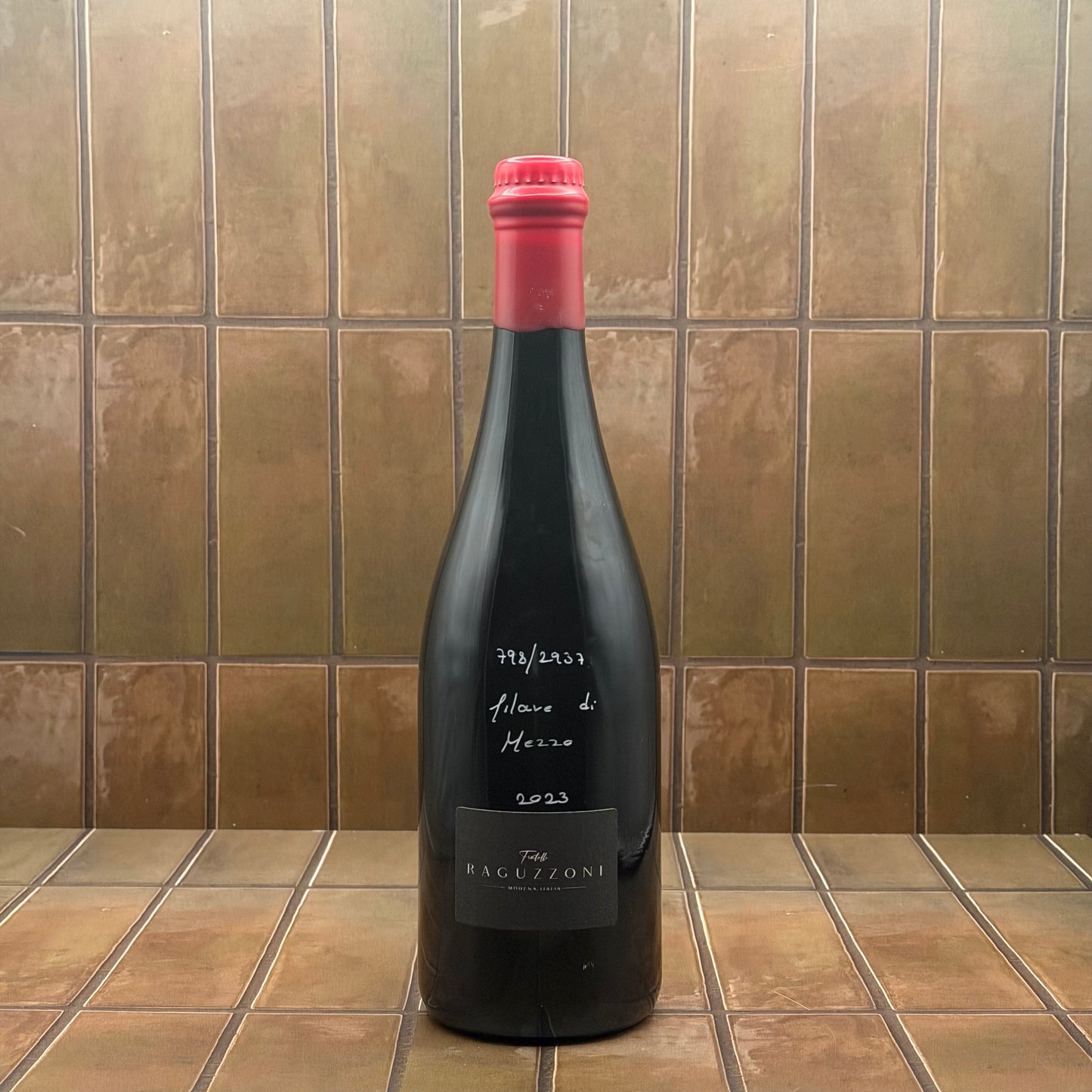 Raguzzoni, 'Filare di Mezzo', Modena, Italy, Lambrusco Oliva 2023