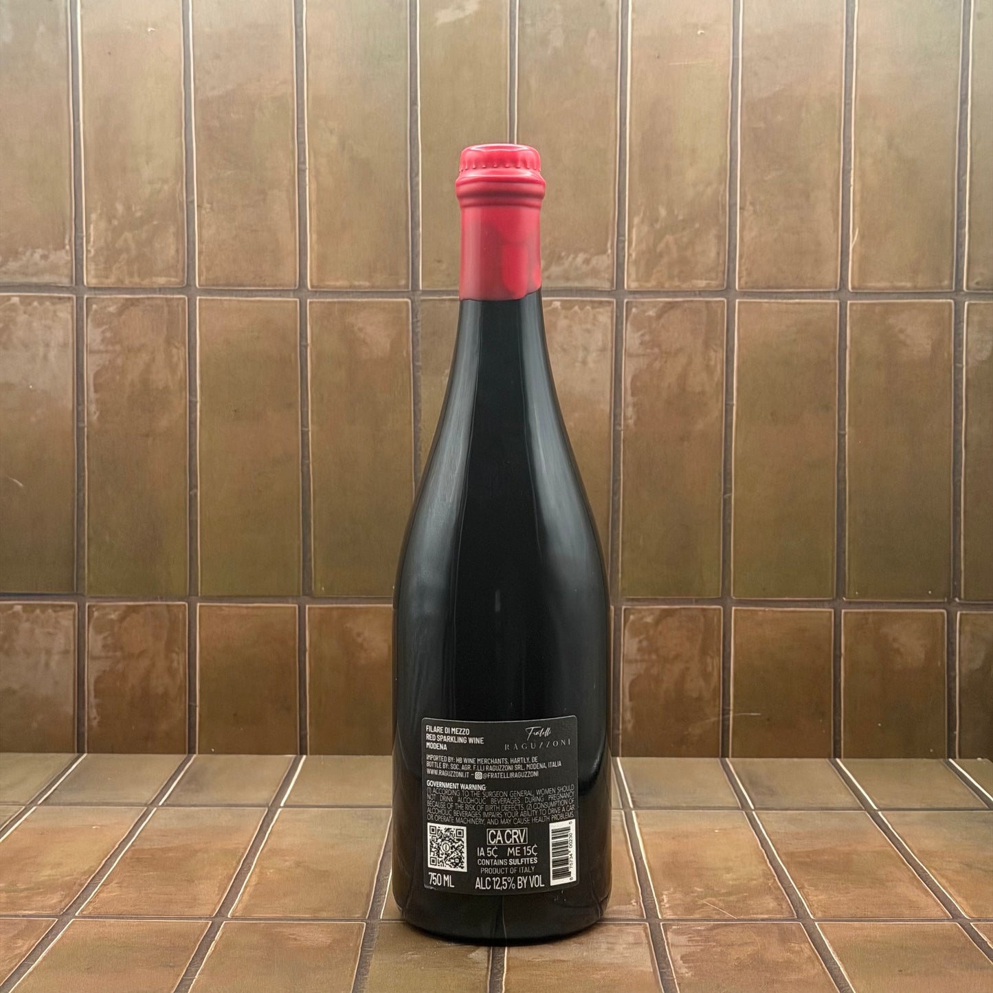 Raguzzoni, 'Filare di Mezzo', Modena, Italy, Lambrusco Oliva 2023