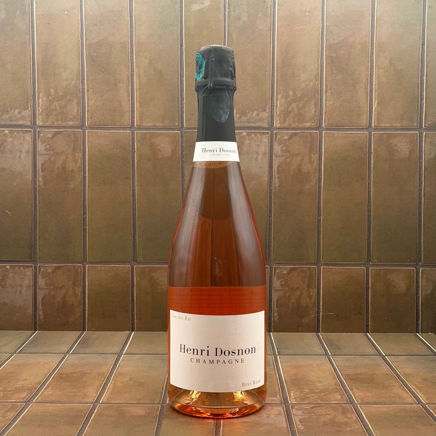 Henri Dosnon Champagne, 'Brut Rose,' Ligney, France, Pinot Noir blend, NV