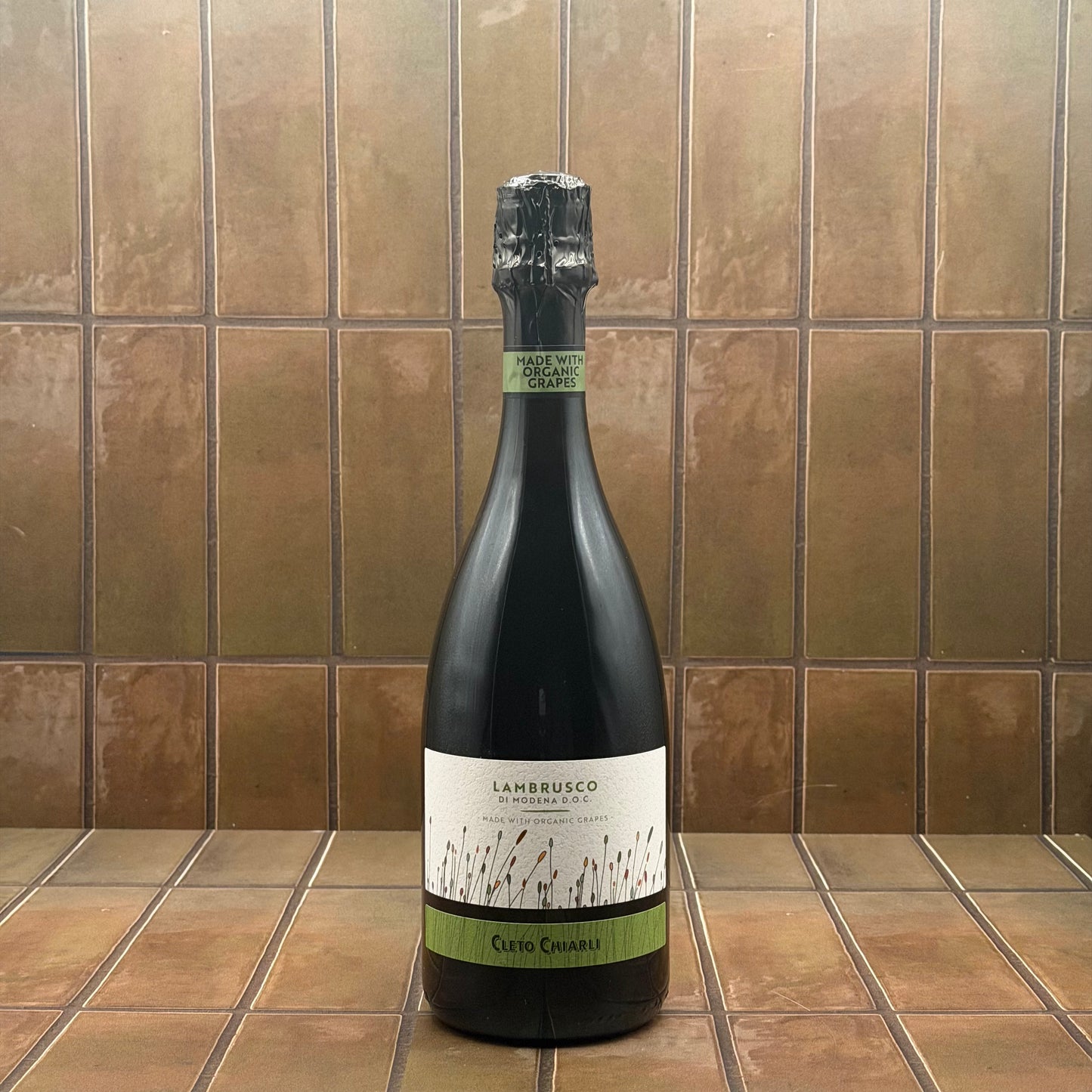 Cleto Chiarli, 'Organic', Lambrusco Grasparossa Di Castelvetro, Italy, NV