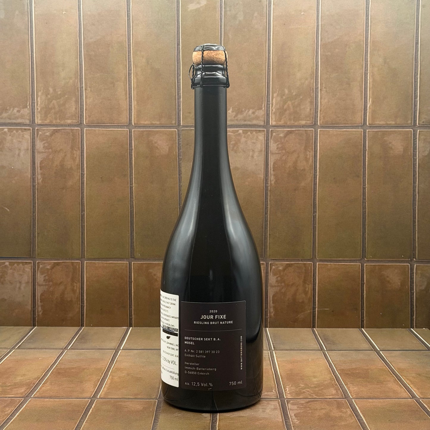 Immich-Batterieberg, 'Jour Fixe', Sekt Brut Nature, Mosel, Germany, Riesling 2020