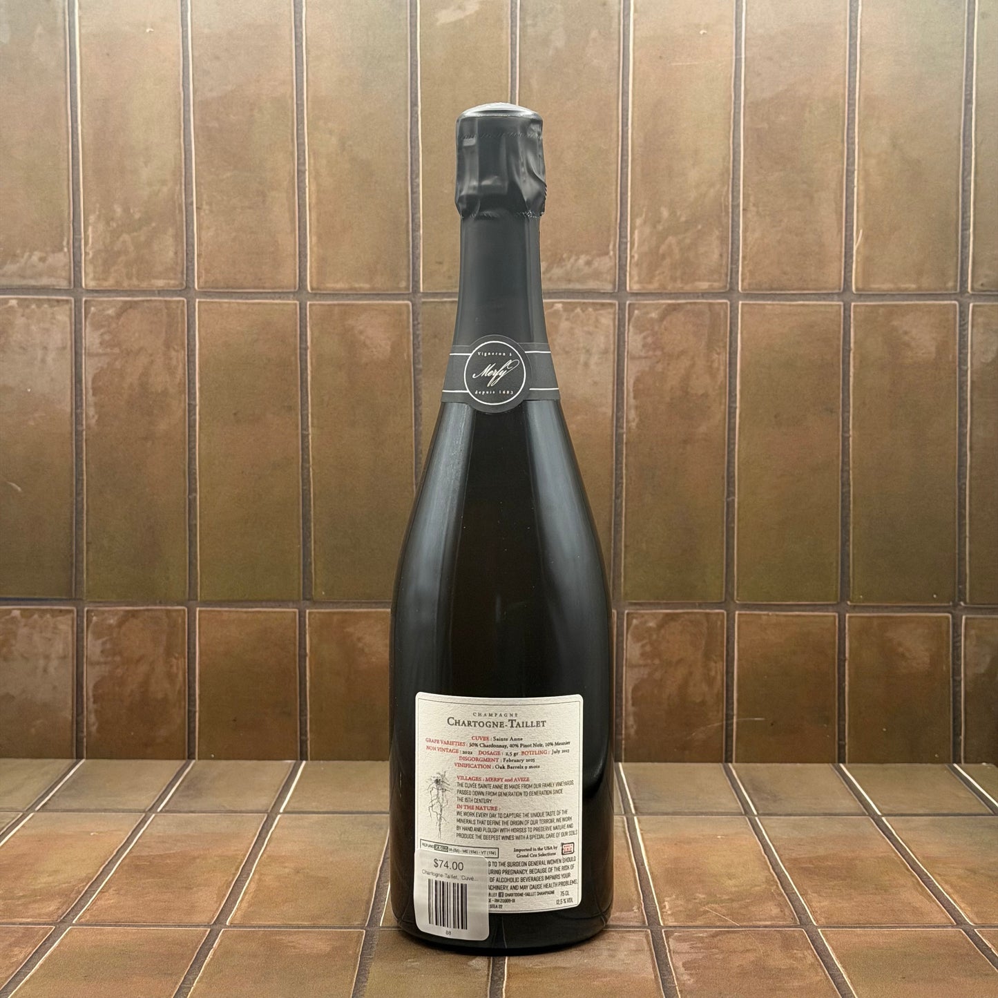 Chartogne-Taillet, 'Cuvée Ste. Anne', Brut, Merfy, Champagne, France, NV
