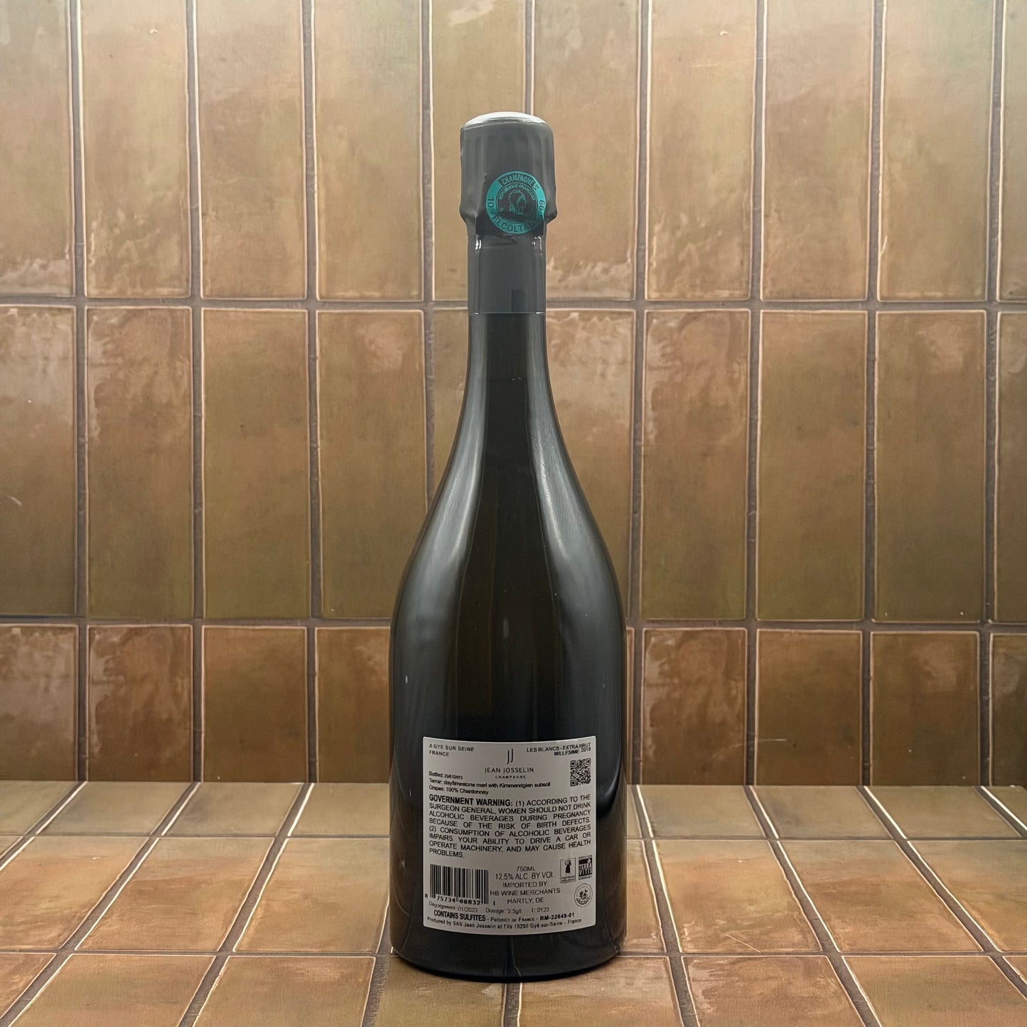 Jean Josselin, "Les Blancs," Champagne, France, Chardonnay, 2018