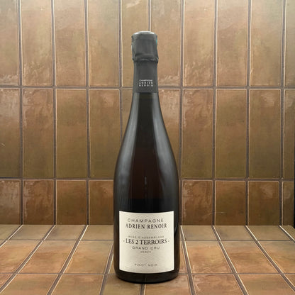 Adrien Renoir 'Les 2 Terroirs Rose' Extra Brut, Verzy Grand Cru, Champagne, France, NV