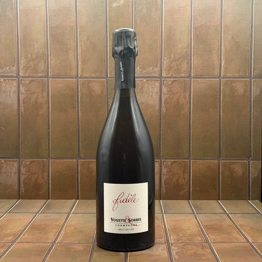 Vouette & Sorbée, 'Fidele,' Brut Nature, Champagne, France, Pinot Noir, NV